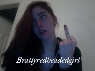 Brattyredheadedgirl