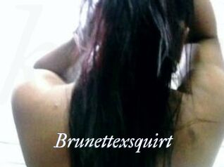 Brunettexsquirt