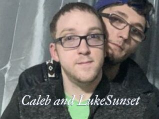 Caleb_and_LukeSunset