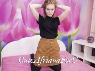 CuteAfrianaForU
