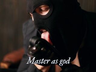 Master_as_god