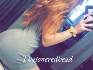 Thatoneredhead